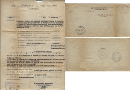 FRANCHIGIA LUOGOTENENZA POSTA MILITARE 127 1945 LIVORNO X FORMIGNANA - Marcophilia