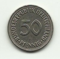 1950 - Germania 50 Pfennig F ---- - 50 Pfennig