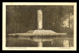 Ostseebad Heiligenhafen Kriegerdenkmal / Postcard Circulated, 2 Scans - Heiligenhafen