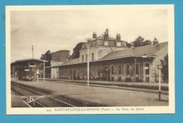 CPSM 353 - Chemin De Fer La Gare SAINT SULPICE LA POINTE 81 - Saint Sulpice