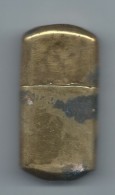 Briquet De Poche " Tempête"/Laiton /Ancien/Vers 1910-1930               OBJ132 - Autres & Non Classés