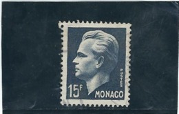 MONACO      N° 367       O           Valeur YT :  0,65 € - Usados