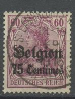 Belgium 1914 75c German Occupation  Issue #N6 - Armée Allemande