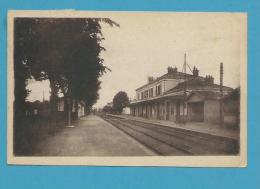 CPA Chemin De Fer La Gare AMBERT 63 - Ambert