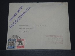 COLOMBIE - Env Recommandée Pour Paris Via New York (dos) - Voir Superbe Dos - Août 1938 - A Voir - P18013 - Storia Postale