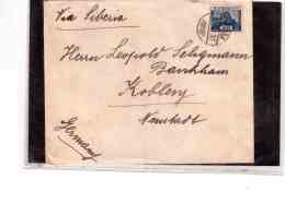 TEM8602    -    LETTERA  " VIA SIBERIA " DIRETTA    A KOBLENZ NEL 1931 - Covers & Documents