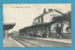 CPA 22 - Chemin De Fer La Gare CHELLES-GOURNAY 77 - Chelles