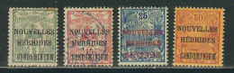 Nouvelles Hébrides N° 15 à 18 */Obl. - Unused Stamps