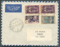 Lettre Par Avion De BRAZZAVILLE A.E.F. Le 17 Juillet 1938 Vers Bamako Via Dakar - 11128 - Briefe U. Dokumente