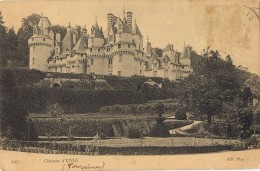 18286. Postal Chateau D´USSÉ (Reugny-Ussé) Touraine, Indre Et Loire - Reugny