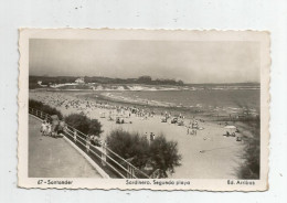 G-I-E , Cp , ESPAGNE , CANTABRIA , SANTANDER , Sardinero. Segunda Playa , Voyagée - Cantabria (Santander)
