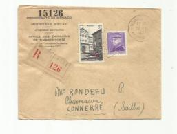 MONACO   :  Divers Sur Recommandé Pour La France CaD Monaco Du 27 01 1944 - Cartas & Documentos