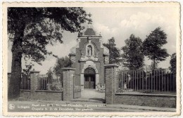 BELGIQUE ZOTTEGEM SOTTEGEM : " Kapel Van O.L.V. Van Deynsbeke Chapelle Vue Générale " Rare Plan Avec Les Enfants - Zottegem