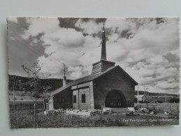 CPA Suisse Les Verrières Eglise Catholique - Les Verrières