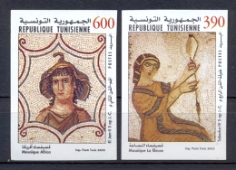 Tunisia/Tunisie 2003 - Imperforated Stamps - Tunisian Mosaics - Tunisia