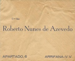 ARRIFANA - ENVELOPE COMERCIAL ( 156 X 126 ) - ADVERTISING - PORTUGAL - Portugal