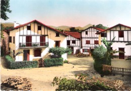 CPSM  - N° 10242 - Dept 64 -PAYS BASQUES - LES MAISONS A AINHOA - Ainhoa