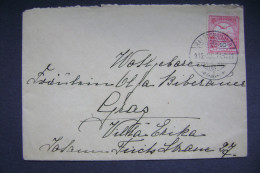 Hungary: Cover 1912 Sent From BALATONBOGLAR To GRAZ - Stamp 10 Filler - Covers & Documents