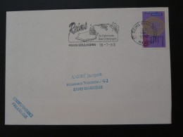 51 Marne Reims Cathedrale Champagne 1993 (flamme Introuvable) - Flamme Sur Lettre Postmark On Cover - Wines & Alcohols