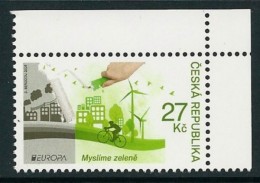 CHECA REPUBLICA/ CZECH REPUBLIK-  EUROPA 2016 -TEMA ANUAL "ECOLOGIA -EL PENSAMIENTO VERDE -THINK GREEN".-SERIE De 1 V.-B - 2016