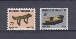 Polynésie Française Taxe 8 Et 9 Neuf** - Timbres-taxe