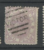 Victoria 1870 2p Queen Victoria Issue #123a - Used Stamps