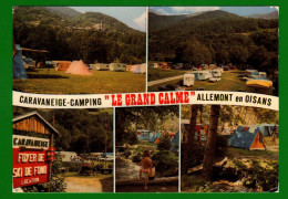 CP 38 ALLEMONT EN OISANS 43 Caravaning Le Grand Calme - Allemont