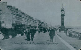 GB WEYMOUTH / Jubilee Clock And Esplanade / - Weymouth