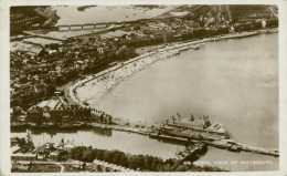 GB WEYMOUTH / An Aerial View Of Weymouth / GLOSSY CARD - Weymouth