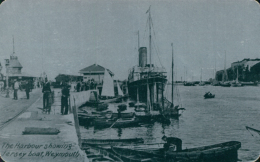 GB WEYMOUTH / The Harbour Showing Jesery Boat / - Weymouth