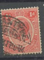 Nyasaland Protectorate 1913 1p King George Issue #13 - Nyasaland (1907-1953)