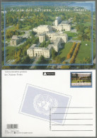 2002, UNO Genf - Ganzsache:  Palais Der Nationen Genf, MNH ** - Cartas & Documentos