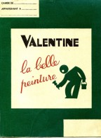 PROTEGE CAHIER- PEINTURE VALENTINE - P