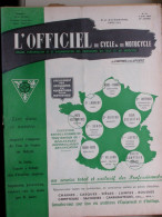 L´officiel Du Cycle Du Motocycle Et Du Camping - N° 16 Aout 1957 - Anquetil, Grand Vainqueur Sur Helyett - Motorrad