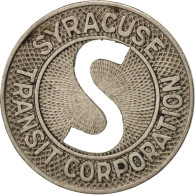 États-Unis, SyracuseTransit Corporation, Jeton - Professionnels/De Société