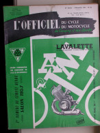 L'officiel Du Cycle Du Motocycle Et Du Camping - N° 23 Novembre 1957 - Le Salon 1957 Et Ses Nouveautés. - Motorfietsen