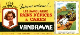 Lot 2 Buvards- VANDAMME LES ROIS DE FRANCE N3 Et 6 - Honigkuchen-Lebkuchen