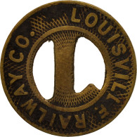 États-Unis, Louisville Railway Company, Jeton - Professionali/Di Società