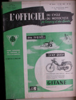 L'officiel Du Cycle Du Motocycle Et Du Camping - N° 10 Mai 1958 - Motorfietsen