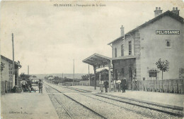 13 - B Du Rh - Pélissanne - Perspective De La Gare - Pelissanne