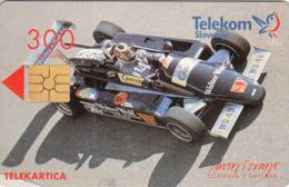 SLOVENIA SLOVENIJA  PHONECARD 1998 FORMULA 3 DALLARA CASINO PORTOROZ CARS RACING DRIVER  MATJAZ TOMLJE  118  TELEKOM - Slovenia