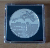 2015 BELGIO "CENTENARIO PRIMA GUERRA MONDIALE / CENTENARY OF THE FIRST WORLD WAR" SILVER PROOF MEDAL N. 7 - Altri & Non Classificati