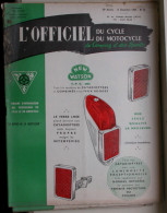 L'officiel Du Cycle Du Motocycle Et Du Camping - N° 25 Décembre 1959 - Moto