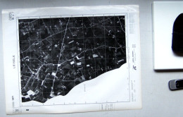 GROTE LUCHTFOTO LEISELE Alveringem 63x48cm KAART ORTO PLAN 1/10.000 In 1971 TOPOGRAPHIE PHOTO AERIENNE CARTE R298 - Alveringem