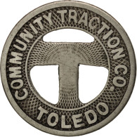 États-Unis, Community Traction Co TOLEDO, Jeton - Professionnels/De Société