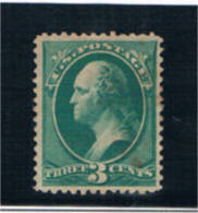 Estados Unidos. Sello De 5 Centimos Azul. Ivert 58(*) - Unused Stamps