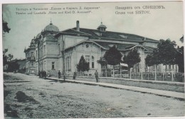 BULGARIE,BULGARIA,BALGARIJA,SISTOV,THEATER UND LESHALLE,elene Und Kiril D Avramoff,théatre,rare - Bulgarie