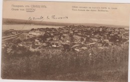 BULGARIE,BALGARIJA,BULGARIA ,1918,SISTOV,TOTAL ANSICHT DES OBEREN  STADTTEILES,danube,rare - Bulgarie