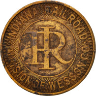 États-Unis, Indiana Railroad Division Of Wesson Company, Jeton - Professionali/Di Società