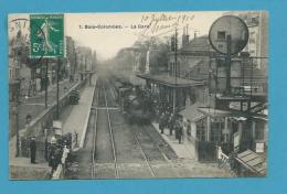 CPA 1 - Chemin De Fer Arrivée Du Train En Gare De BOIS-COLOMBES 92 - Andere & Zonder Classificatie